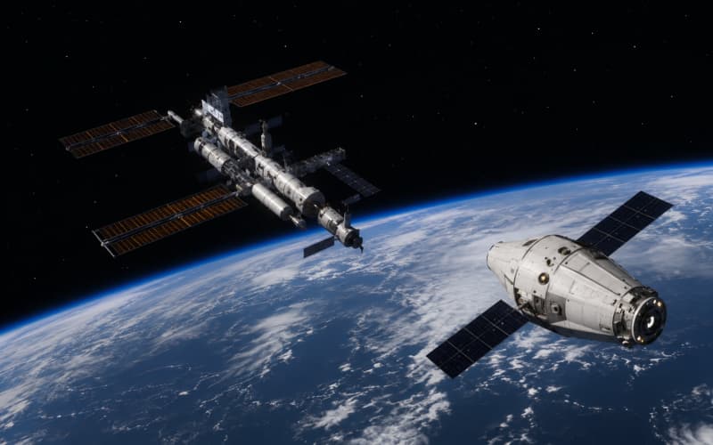 Can you see artificial satellites and space stations in the night sky? How to identify and observe them?