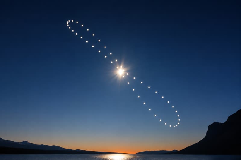 What Is the Solar Analemma? Why the Sun Forms a Figure-Eight Path Throughout the Year Explained