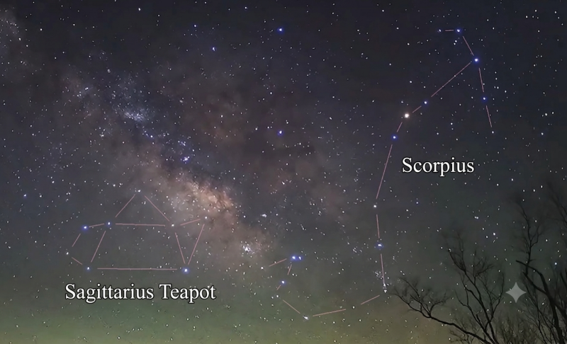How to Locate the Direction of the Galactic Center? An Observing Guide to the Summer Milky Way, the Sagittarius Teapot, and Scorpius