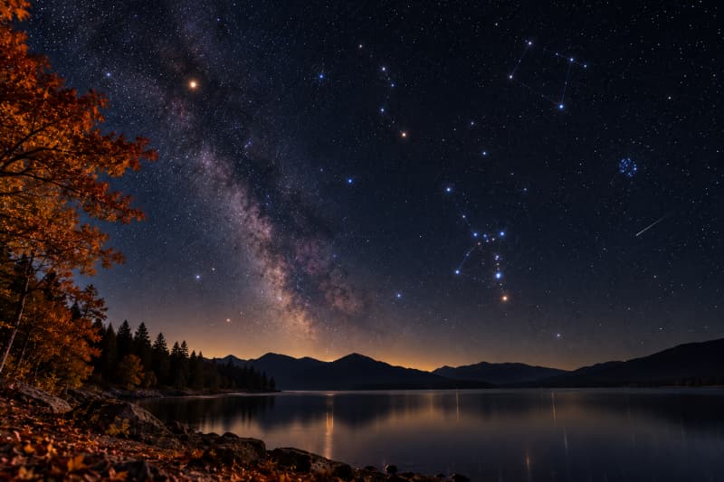 What Does the Night Sky Look Like at the North Pole?